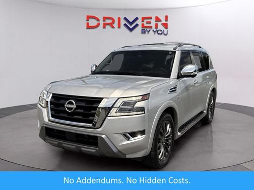 Brilliant Silver Metallic 2022 Nissan Armada Platinum 4WD