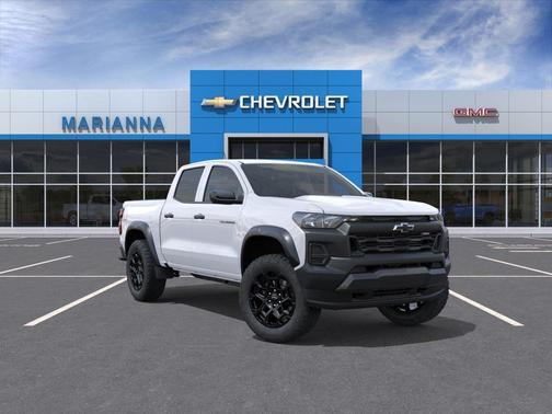 Summit White 2026 Chevrolet Colorado Trail Boss