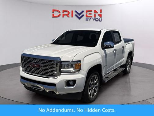 Summit White 2020 GMC Canyon Denali