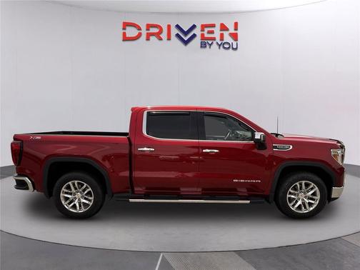 Cayenne Red Tintcoat 2021 GMC Sierra 1500 SLT