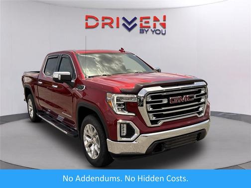 Cayenne Red Tintcoat 2021 GMC Sierra 1500 SLT