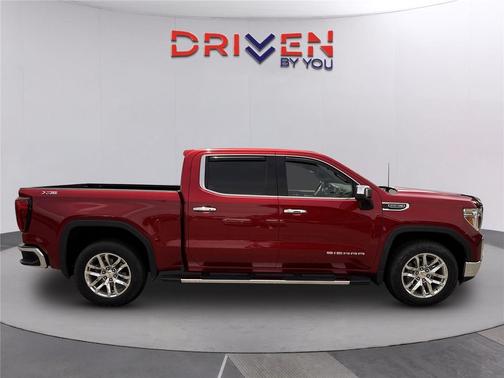 Cayenne Red Tintcoat 2021 GMC Sierra 1500 SLT