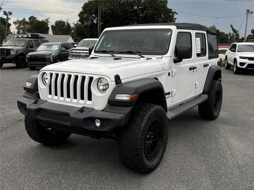 Bright White Clearcoat 2022 Jeep Wrangler Unlimited Sport