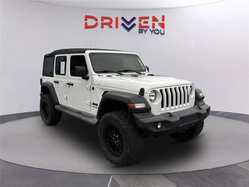 Bright White Clearcoat 2022 Jeep Wrangler Unlimited Sport