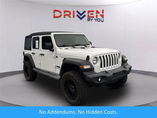 Bright White Clearcoat 2022 Jeep Wrangler Unlimited Sport