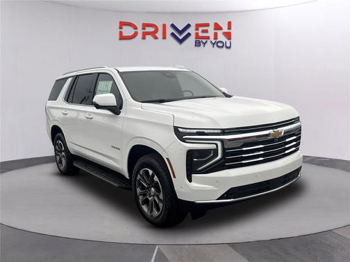 Summit White 2026 Chevrolet Tahoe LT