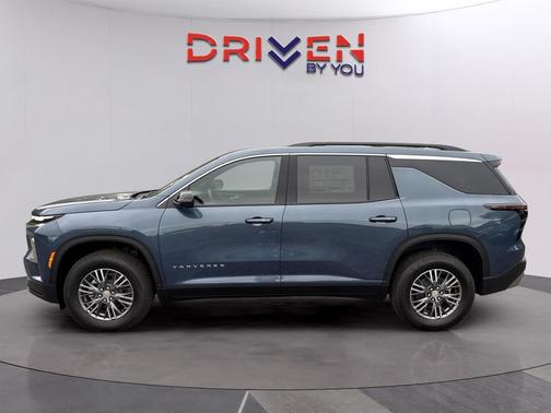 Lakeshore Blue Metallic 2026 Chevrolet Traverse LT