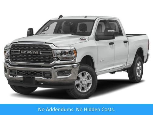 Bright White Clearcoat 2024 RAM 2500 Big Horn Crew Cab 4x4 6'4' Box