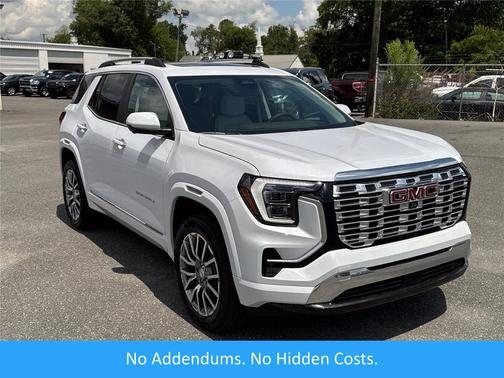 Glacier White Tricoat 2026 GMC Terrain Denali