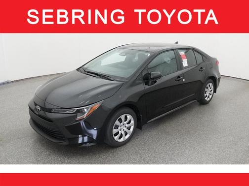 Midnight Black Metallic 2026 Toyota Corolla LE