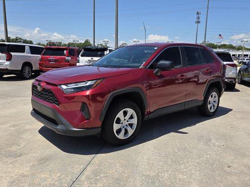 Ruby Flare Pearl 2023 Toyota RAV4 LE