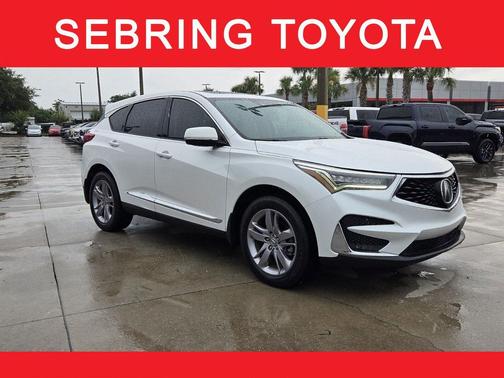 Platinum White Pearl 2021 Acura RDX Advance Package