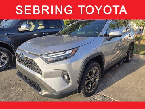 Silver Sky Metallic 2022 Toyota RAV4 Hybrid XLE Premium