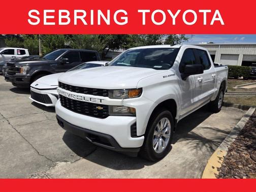 Summit White 2021 Chevrolet Silverado 1500 Custom