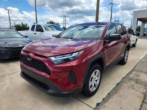 Ruby Flare Pearl 2023 Toyota RAV4 LE
