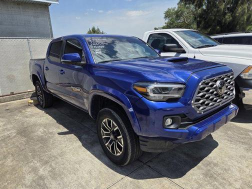 Blue 2023 Toyota Tacoma SR