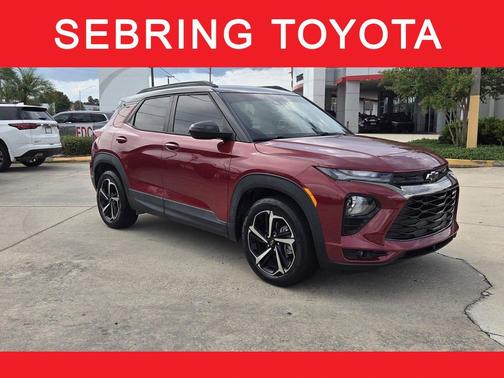 Scarlet Red Metallic 2021 Chevrolet Trailblazer RS