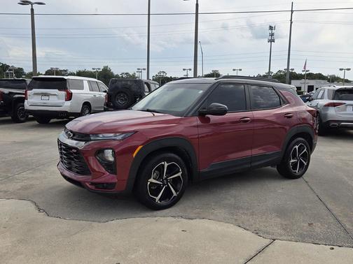 Scarlet Red Metallic 2021 Chevrolet Trailblazer RS