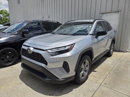Silver Sky Metallic 2025 Toyota RAV4 Hybrid LE