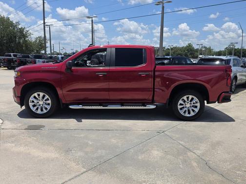 Cajun Red Tintcoat 2020 Chevrolet Silverado 1500 Custom