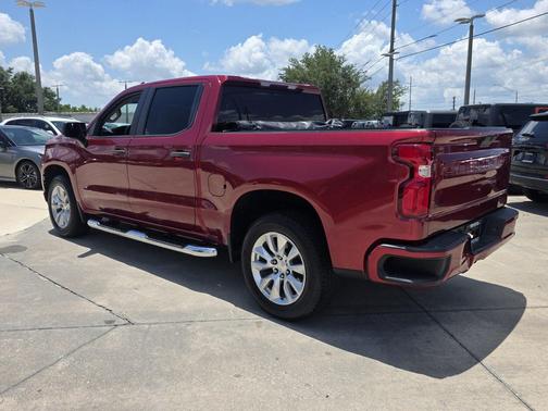 Cajun Red Tintcoat 2020 Chevrolet Silverado 1500 Custom