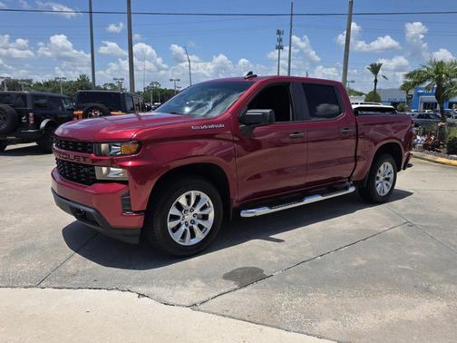 Cajun Red Tintcoat 2020 Chevrolet Silverado 1500 Custom