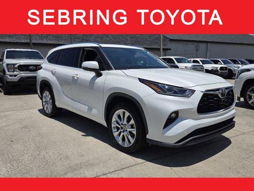 Wind Chill Pearl 2023 Toyota Highlander Limited