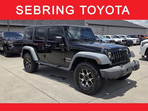 Black Clearcoat 2014 Jeep Wrangler Unlimited Sport