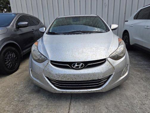 Shimmering Silver Metallic 2011 Hyundai ELANTRA Limited