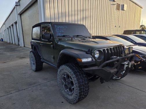 Sarge Green Clearcoat 2023 Jeep Wrangler Rubicon
