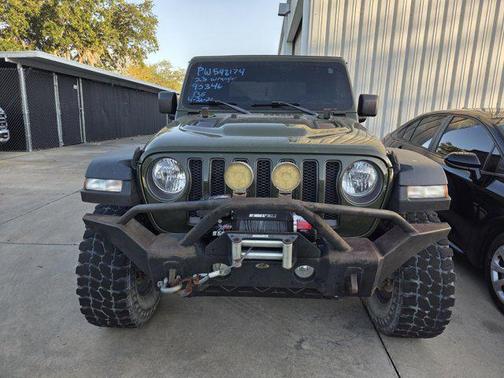Sarge Green Clearcoat 2023 Jeep Wrangler Rubicon