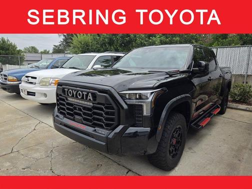 Midnight Black Metallic 2023 Toyota Tundra Hybrid TRD Pro