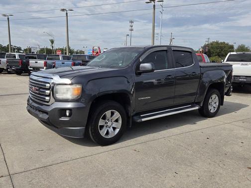 Cyber Gray Metallic 2016 GMC Canyon SLE
