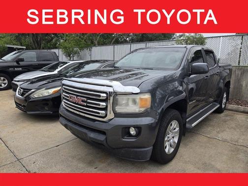 Cyber Gray Metallic 2016 GMC Canyon SLE