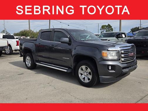 Cyber Gray Metallic 2016 GMC Canyon SLE