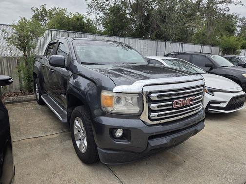 Cyber Gray Metallic 2016 GMC Canyon SLE