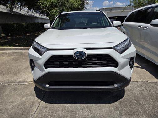 Wind Chill Pearl 2024 Toyota RAV4 Hybrid XLE Premium