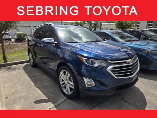 Pacific Blue Metallic 2019 Chevrolet Equinox Premier