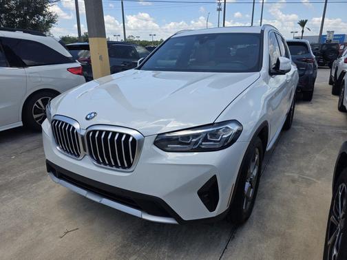 Alpine White 2022 BMW X3 sDrive30i