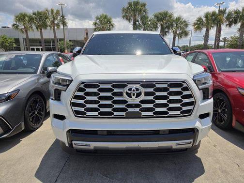 Wind Chill Pearl 2025 Toyota Sequoia Capstone