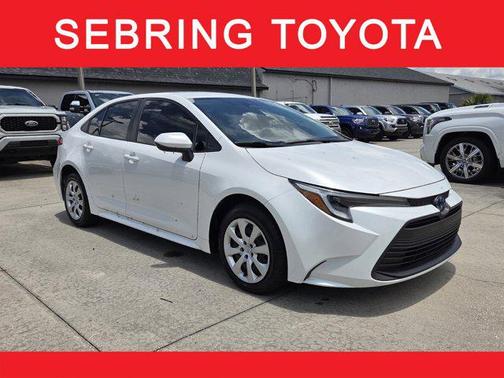 Wind Chill Pearl 2024 Toyota Corolla Hybrid LE
