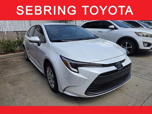 Wind Chill Pearl 2024 Toyota Corolla Hybrid LE
