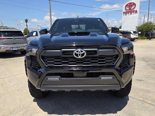 Black 2024 Toyota Tacoma Hybrid TRD Sport