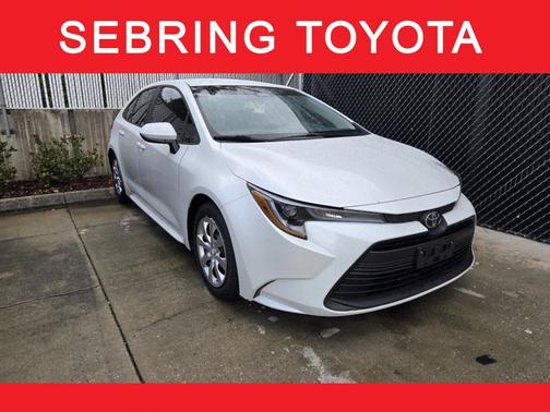 Wind Chill Pearl 2025 Toyota Corolla LE