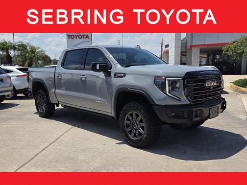 Thunderstorm Gray 2025 GMC Sierra 1500 AT4X