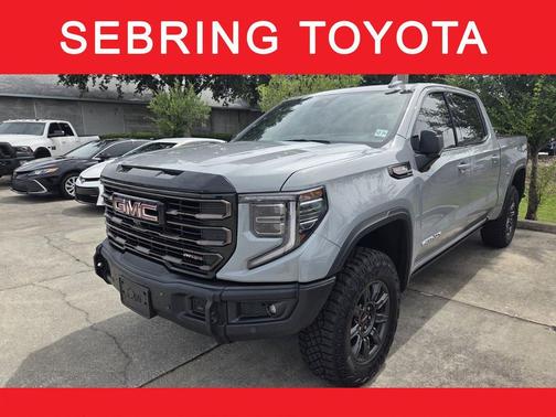 Thunderstorm Gray 2025 GMC Sierra 1500 AT4X