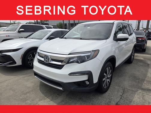 White 2021 Honda Pilot 2WD EX