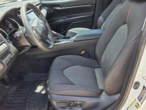 Super White 2019 Toyota Camry LE