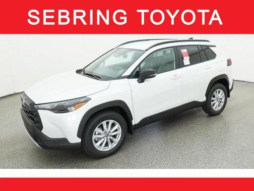 Wind Chill Pearl 2026 Toyota Corolla Cross LE