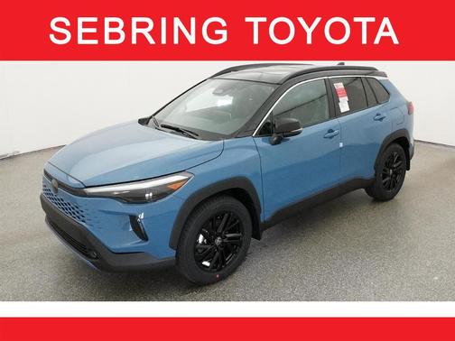 Cavalry Blue/Jet Black 2026 Toyota Corolla Hybrid SE